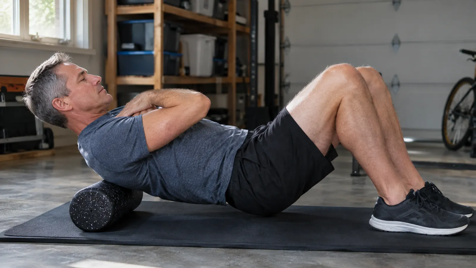 How to Foam Roll Your Upper Back for Stiffness